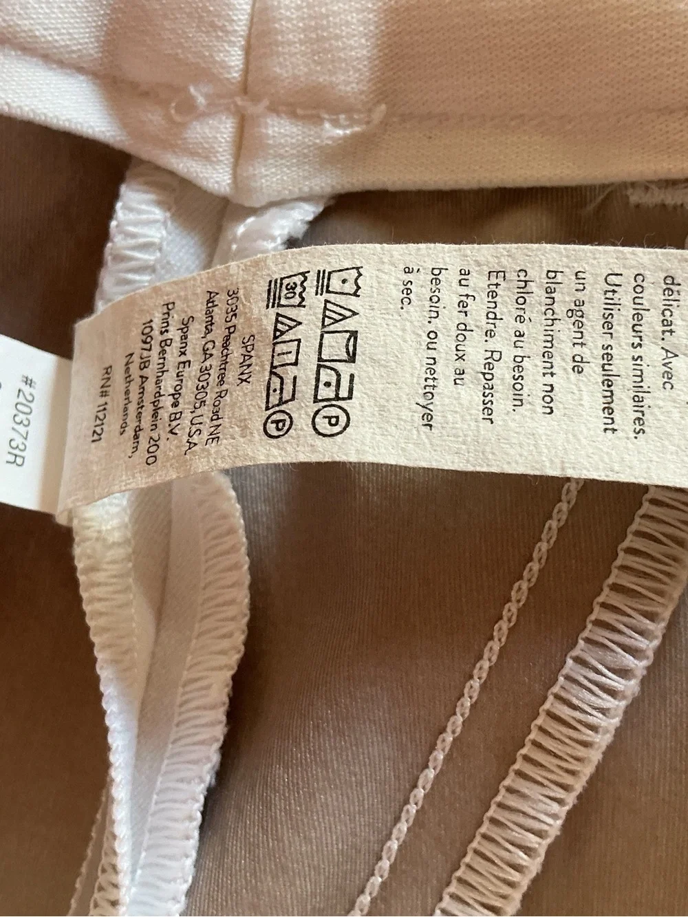 Spanx Classic White Kick Flare Pull On High Waisted Pants WORN ONCE - Picture 10 of 11